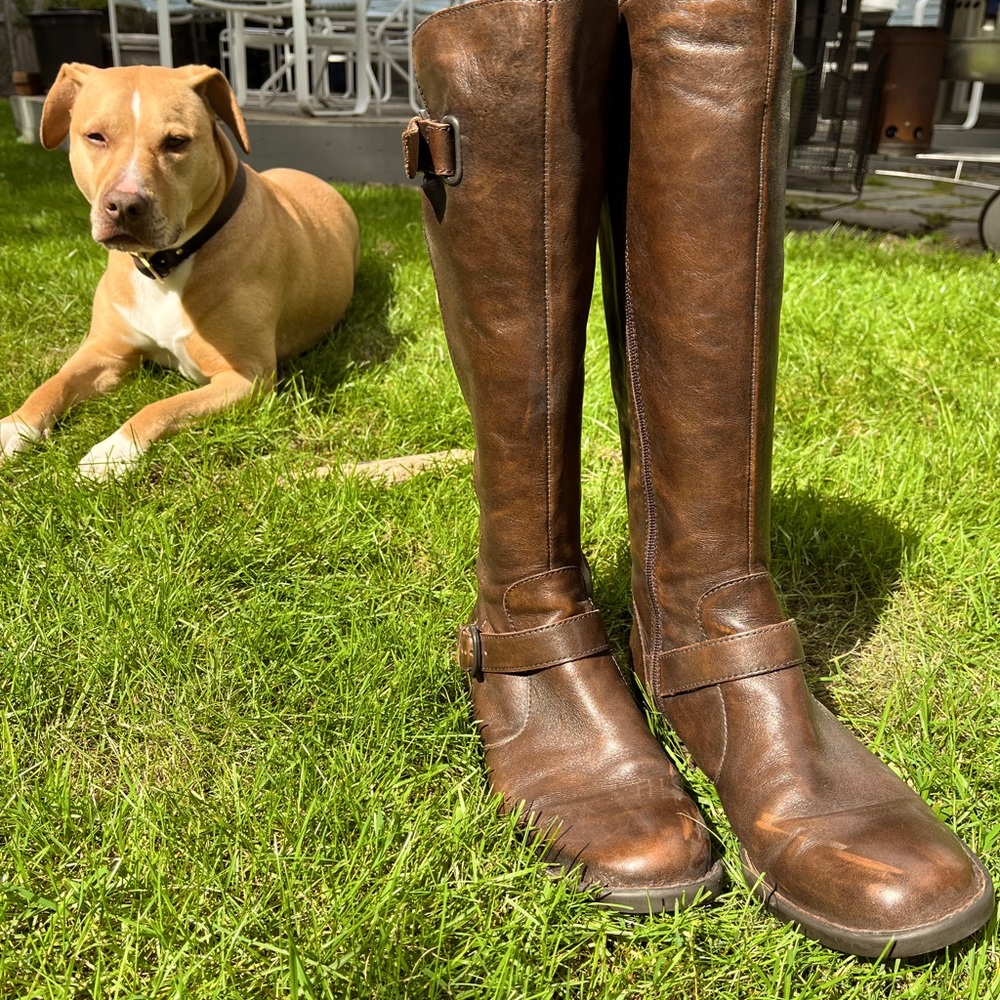 Born leather boots